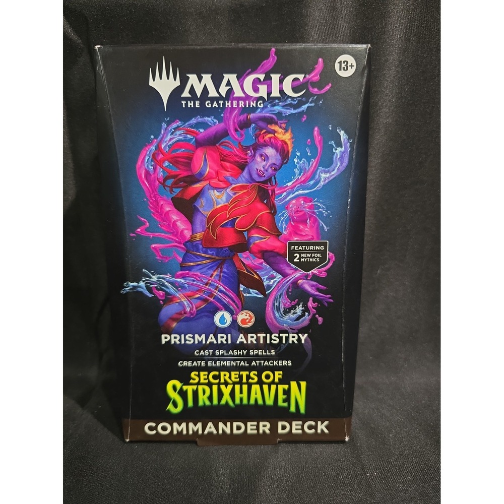 Magic The Gathering Strixhaven Prismari Artistry Commander Deck 100 Cards 2021